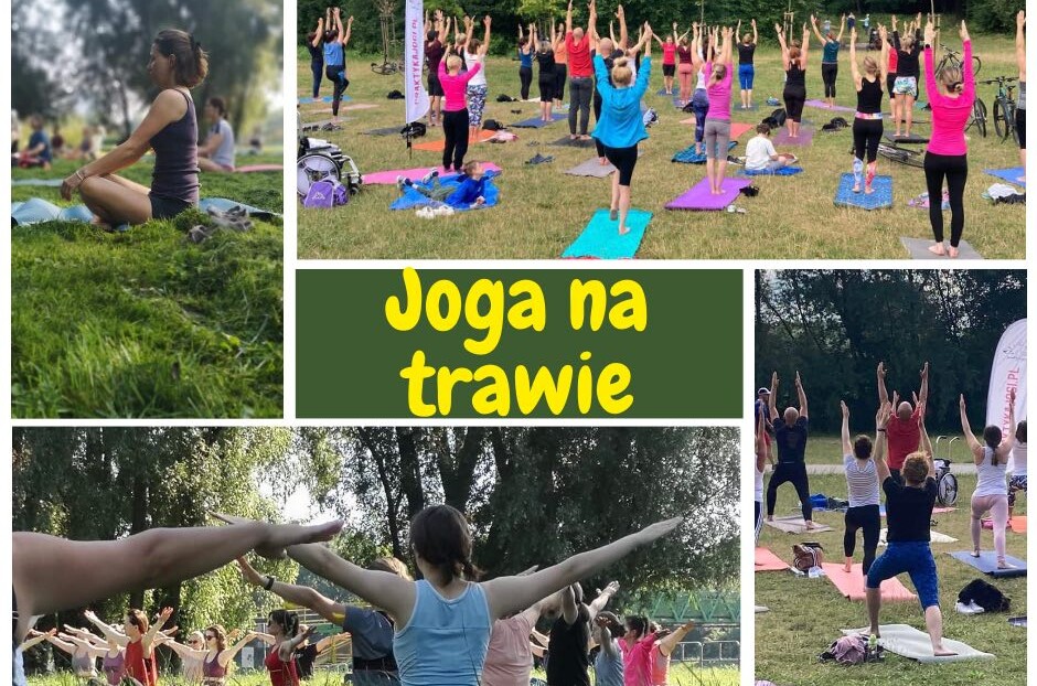  Joga na trawie